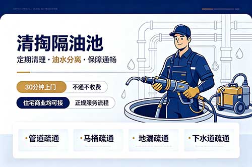 宜春清掏隔油池